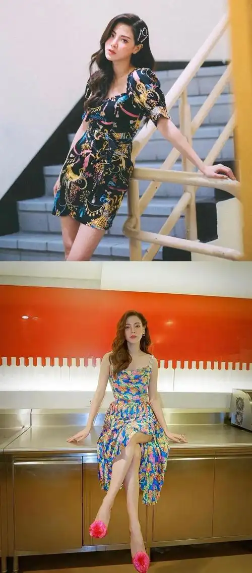 泰国女星"小水"为《花木兰》配音,红衣束发太飒,像极刘亦菲