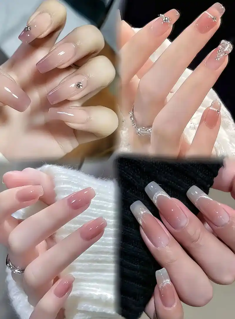 简单大方千金感温柔气质清冷爆闪美甲尊滴绝绝子 #美甲控#美出 - 抖音