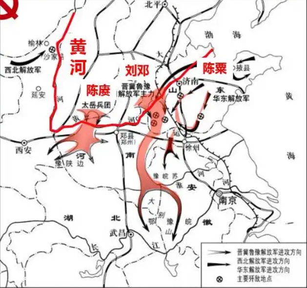 淮海战役:国军作战计划由我党帮忙做,我党包围圈由国军帮忙布