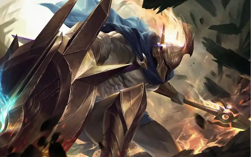 【英雄联盟/高燃】不屈之枪,刺破天界.潘森——天神已死 凡人永在!