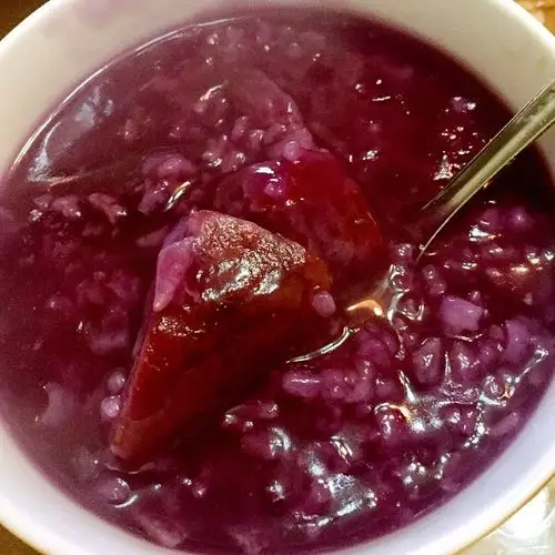 狐狸123做的紫薯粥