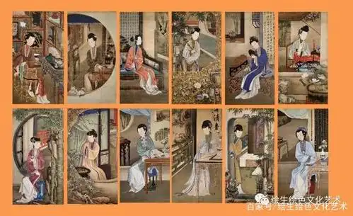 故宫藏清代名画《胤禛妃行乐图》中的美女们是雍正帝的妃嫔吗?