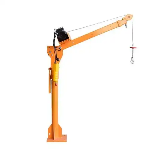 车载吊机12v24v随车吊机220v家用电动葫芦起重绞盘小吊机货车起重