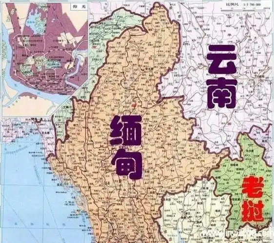 云南离缅甸多远云南省在中国的哪边