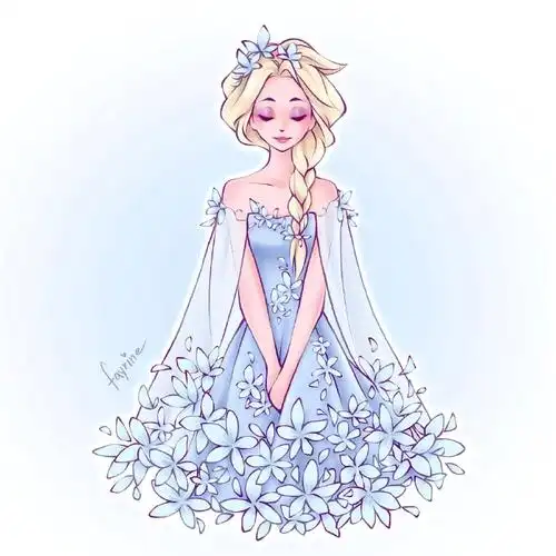 迪士尼##长发公主##女生头像##闺蜜头像