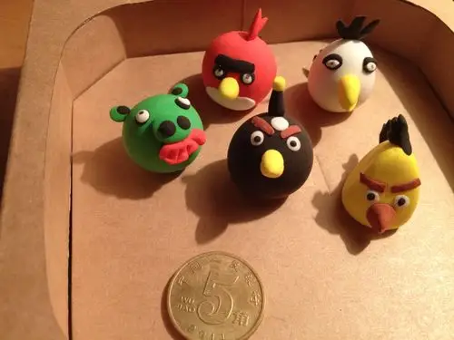 轻粘土,愤怒的小鸟