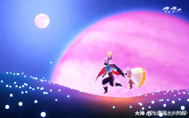 光遇高清壁纸/插画 愿小伙伴们开心每一天!