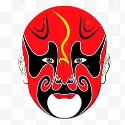 花旦花脸京剧脸谱
