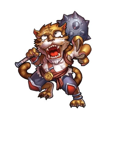 阴阳西游武将图鉴之虎力大仙