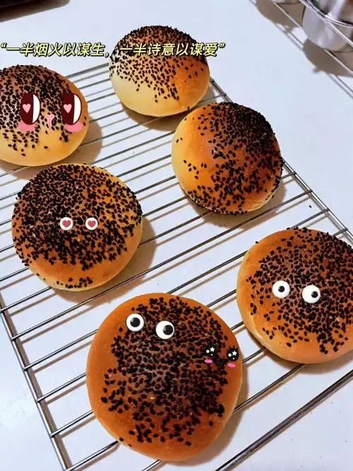 第一次做汉堡胚子