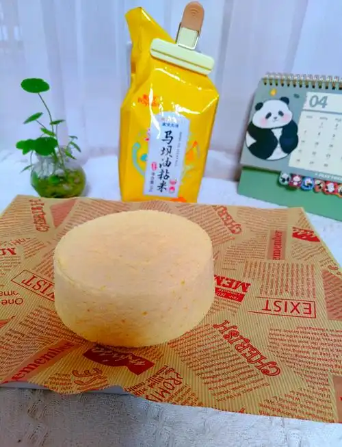 粘米粉蒸蛋糕:米香与奶香的完美融合