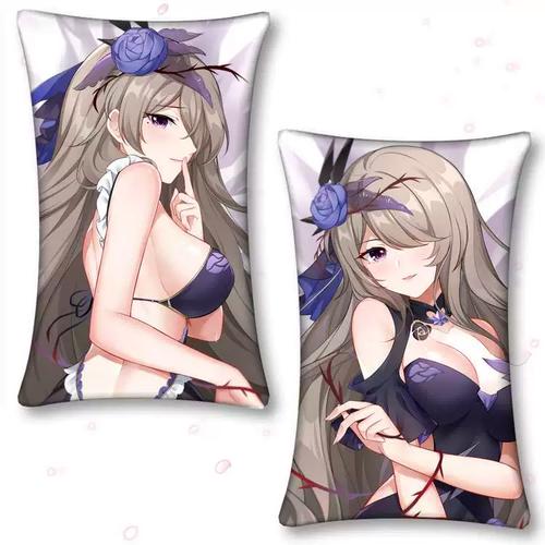 正品崩坏3抱枕二次元丽塔符华德莉莎八重樱靠枕靠垫动漫枕头周边