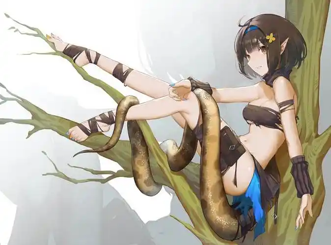 缥缈 の作品 - p站id:2833761736205482020·07·21明日方舟森蚺 by