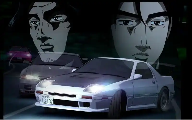 头文字d纯车斗高桥凉介vs北条凛