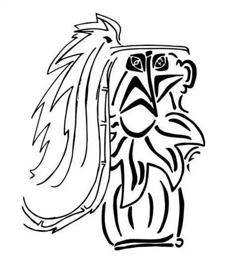 图腾简笔画 中华图腾简笔画