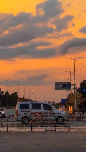 唯美黄昏意境迷人自然风光