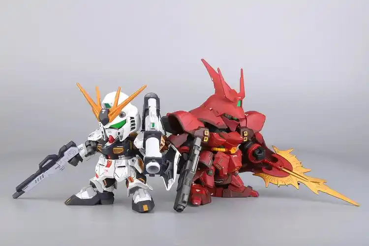 喷涂万代sd高达nvsazabi