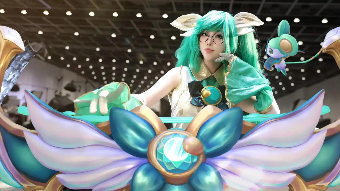 非常喜欢的琴女皮肤!#lol #娑娜#英雄联