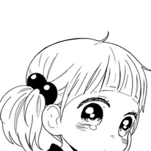 外国少女头像简笔画