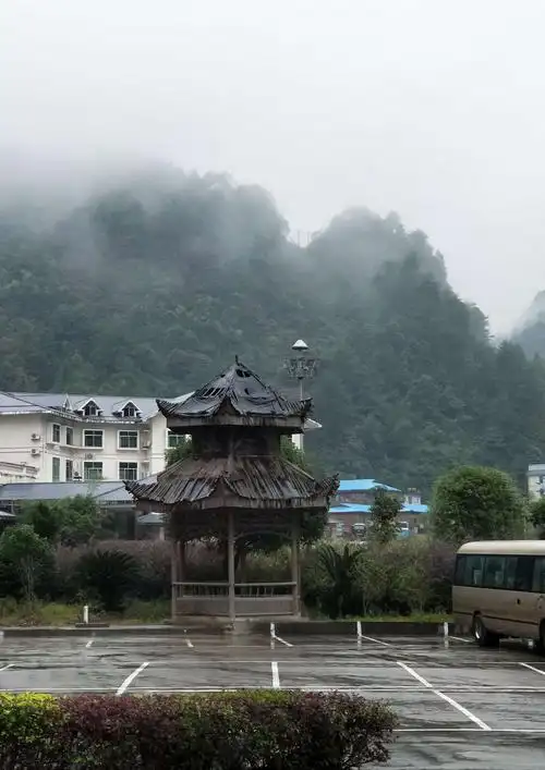 下午马不停蹄就去游猴王寨. 尚见彩林.