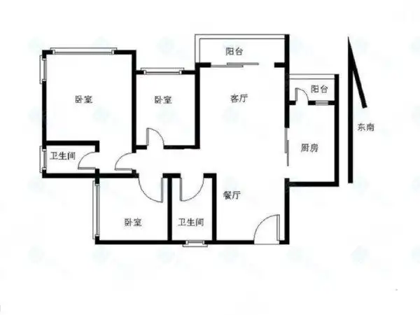 珠海香洲南屏华发水岸(二期)新上,南屏华发3房2卫家私电器齐全,安静