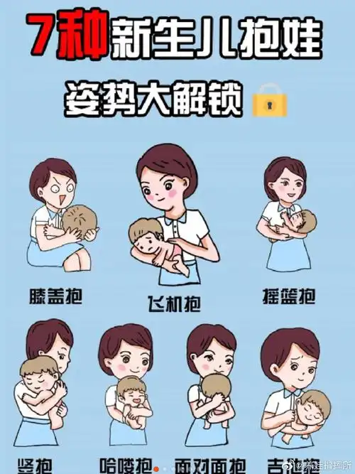 你会让陌生人抱你的孩子吗#分享七种抱新生儿姿势