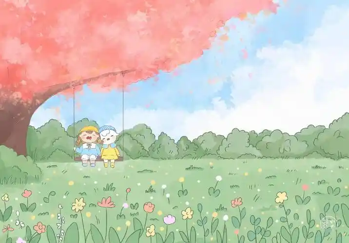 治愈系插画ipad壁纸锁屏676767