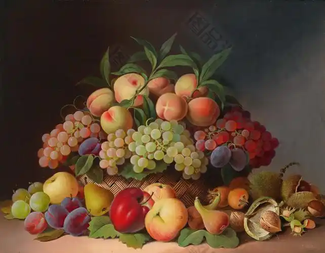 手绘水果装饰画5