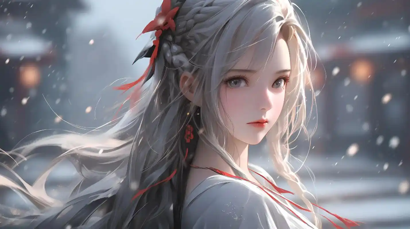 国漫美女 #古风头像 /#二次元图片 #惊鸿一瞥 - 抖音