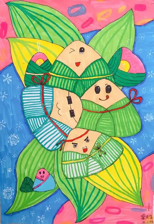 "粽情粽意画端午"——广宁县江屯镇中心小学端午佳节绘画展