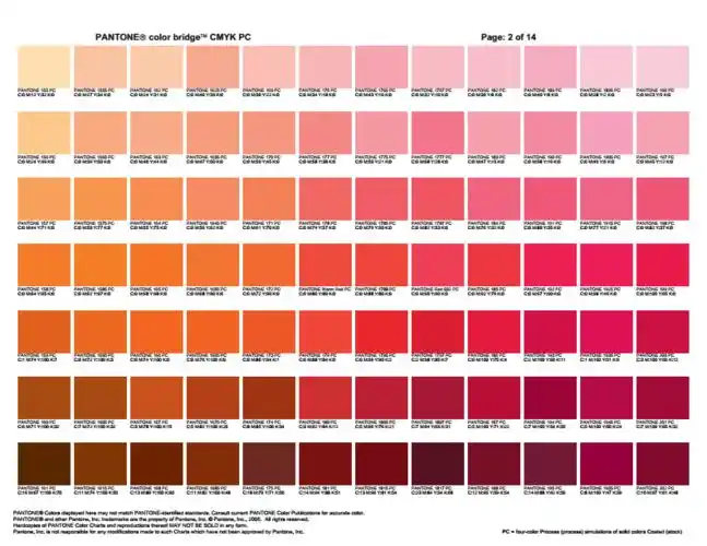 cmyk标准色色值-的设计师用专业cmyk标准色对照表.pdf