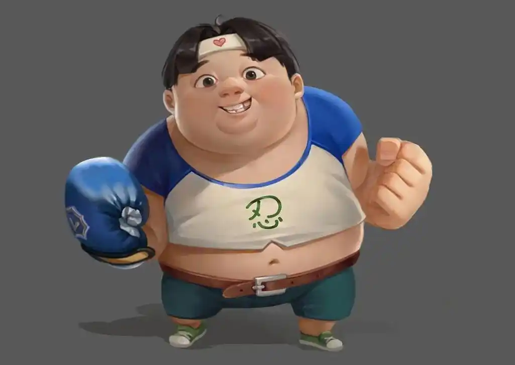 胖子的照片搞笑 卡通 - 蜡笔小新卡通头像!