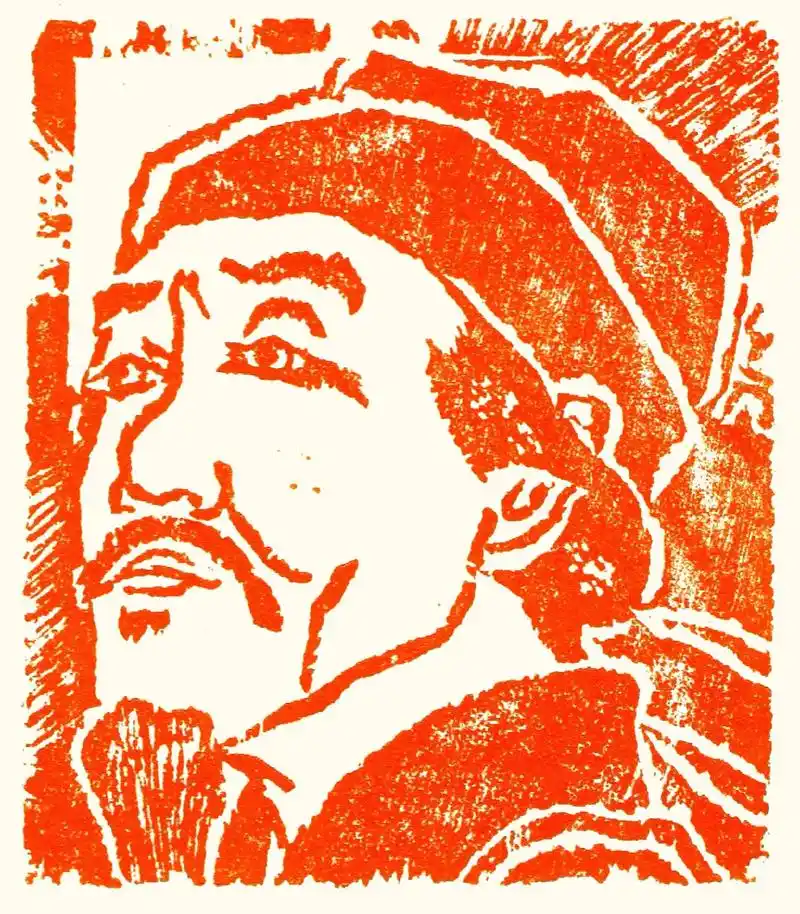 端午节治印:爱国诗人屈原肖像 尺寸:6厘米*7厘米*6厘米  - 抖音