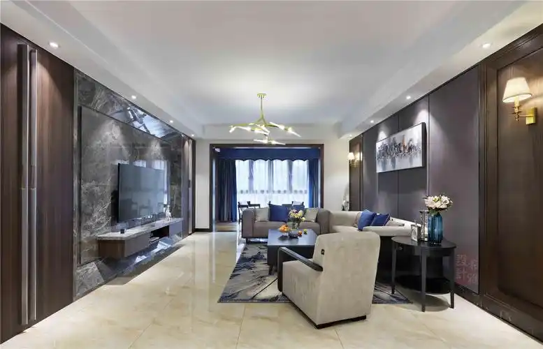 客厅刷漆颜色效果图案例_2021装修效果图-齐家网装修图片频道
