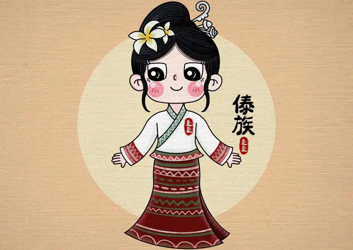 简笔画五十六个民族系列#简笔画 #儿童画 #画画 #图文 - 抖音