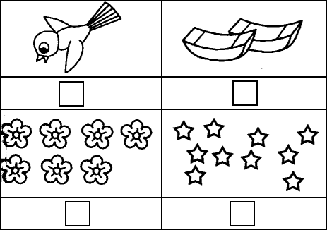 5>  10科目: 来源:小状元  一年级数学(上) 题型:022 填一填.