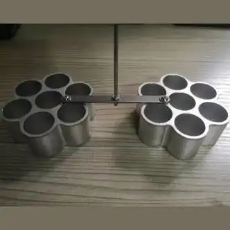 鹿凌青油炸小食模具油炸糕点炸麻花模具摇摇花金钱圈蜂窝饼模具 双头