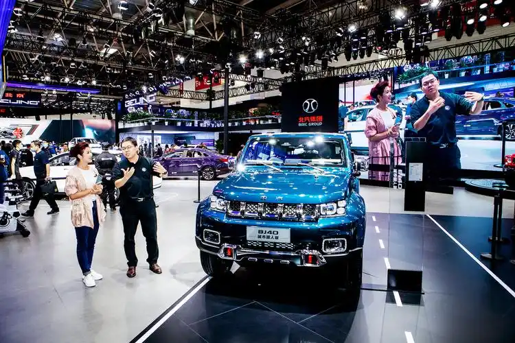 "北京车展消费季 春妮带您看北汽" 北京车展最"野"的展台亮相