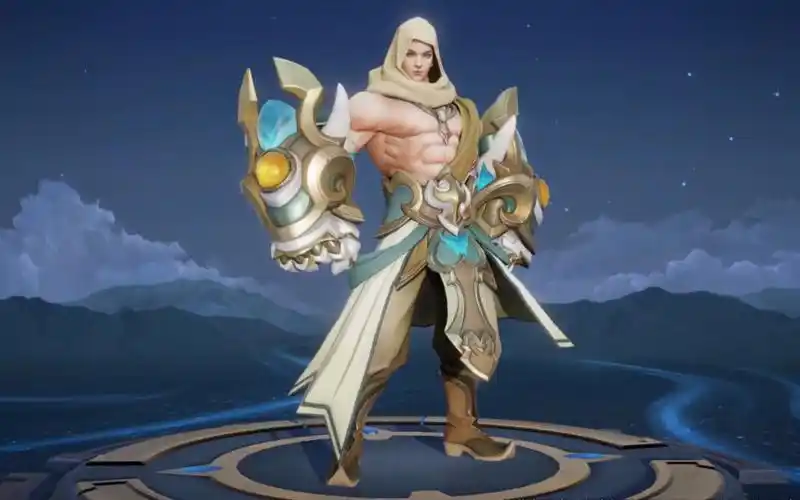 达摩s26赛季新皮肤【沙漠行僧】布衣造型和水绿色特效你怎么看