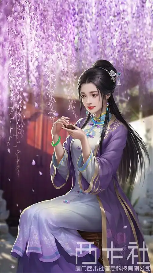 古风卡牌立绘插画游戏原画厦门西木社原创作品站酷zcool