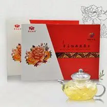 菏泽特产牡丹花蕊茶牡丹花茶牡丹雄蕊牡丹花茶叶礼盒装 茶叶18支