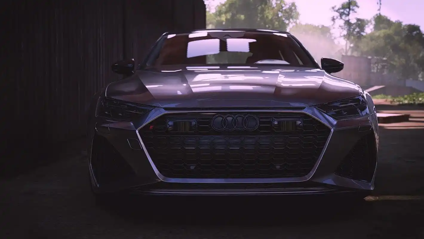 奥迪rs7 #地平线5 #汽车摄影 - 抖音