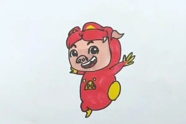 猪猪侠简笔画