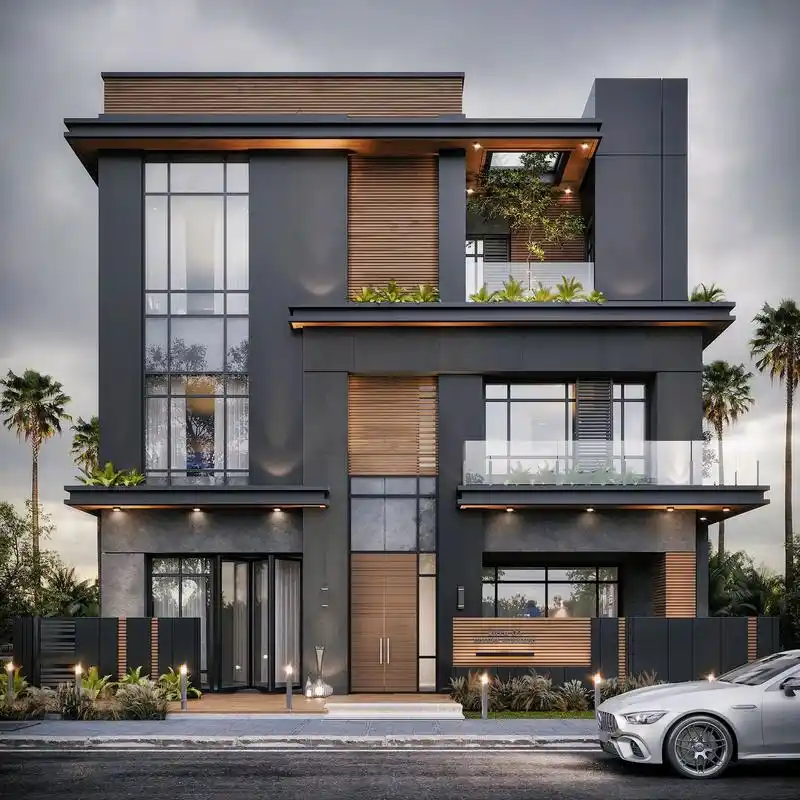 分享三款适合农村建的轻奢现代风别墅