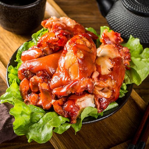 国顺五香酱猪蹄400g大猪蹄子猪手猪爪即食真空酱肉零食猪脚熟食