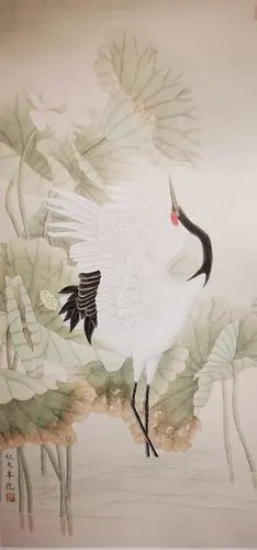 浅谈如何画好工笔仙鹤步骤图初学者必看值得收藏