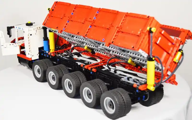 lego乐高 technic科技/机械 moc sandvik th680 rc version 侧卸式