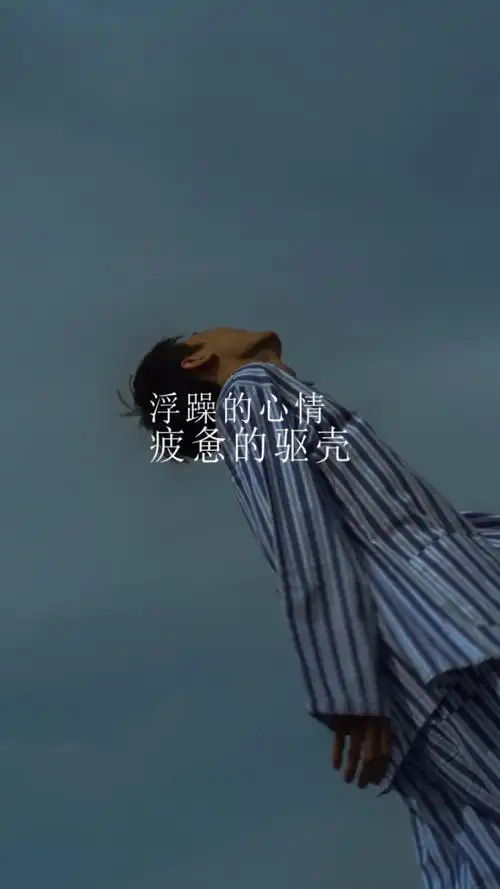 浮躁的心情,疲惫的躯壳,好想有一场大雨洗刷这一切!