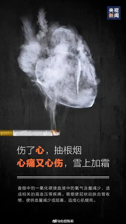 几乎没有器官能逃过吸烟的伤害##烟抽多了老得快##今天世界无烟日