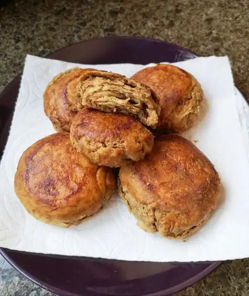 紫玉小仙女儿做的老北京糖火烧